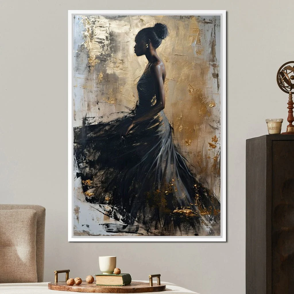 Golden Noir Elegance - Image 2
