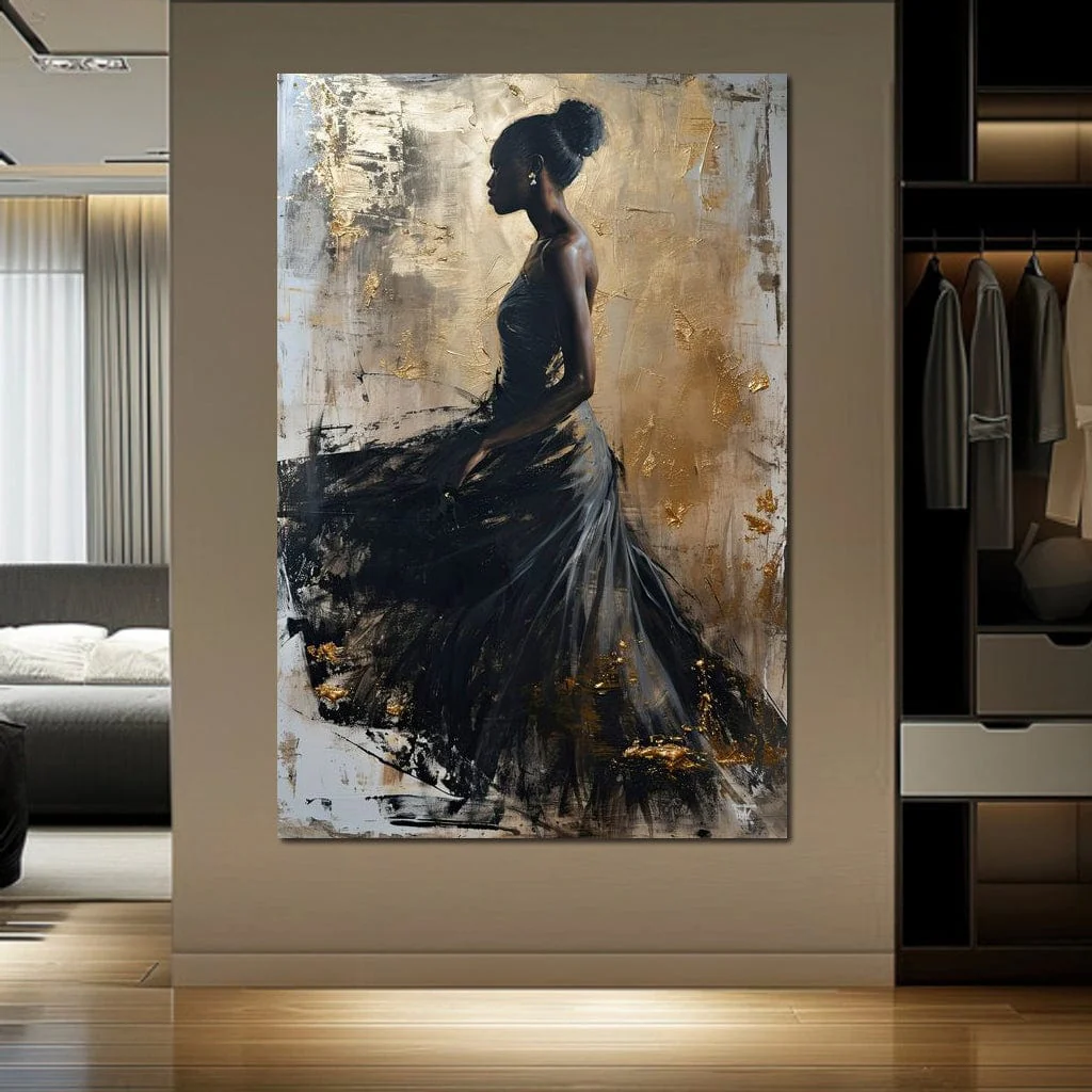 Golden Noir Elegance - Image 8
