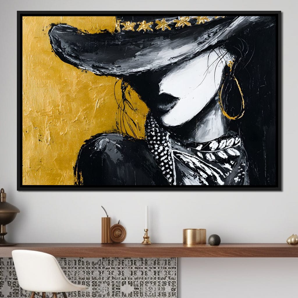 Golden Outlaw Shadow Portrait - Image 2