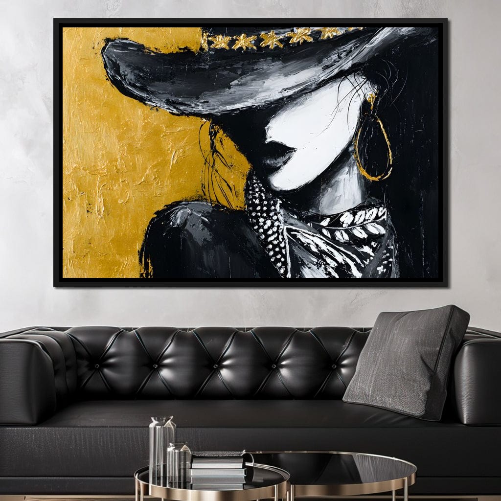 Golden Outlaw Shadow Portrait - Image 3