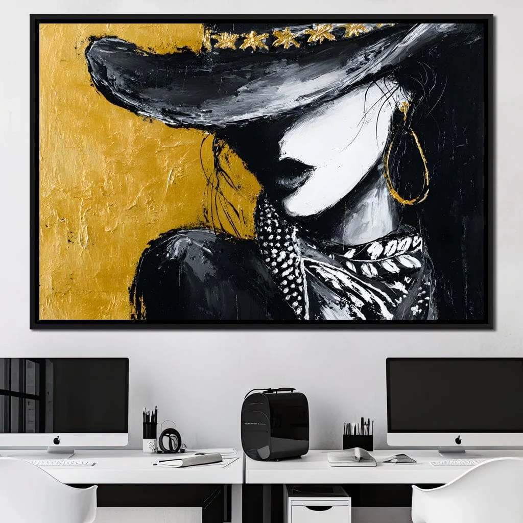 Golden Outlaw Shadow Portrait - Image 4