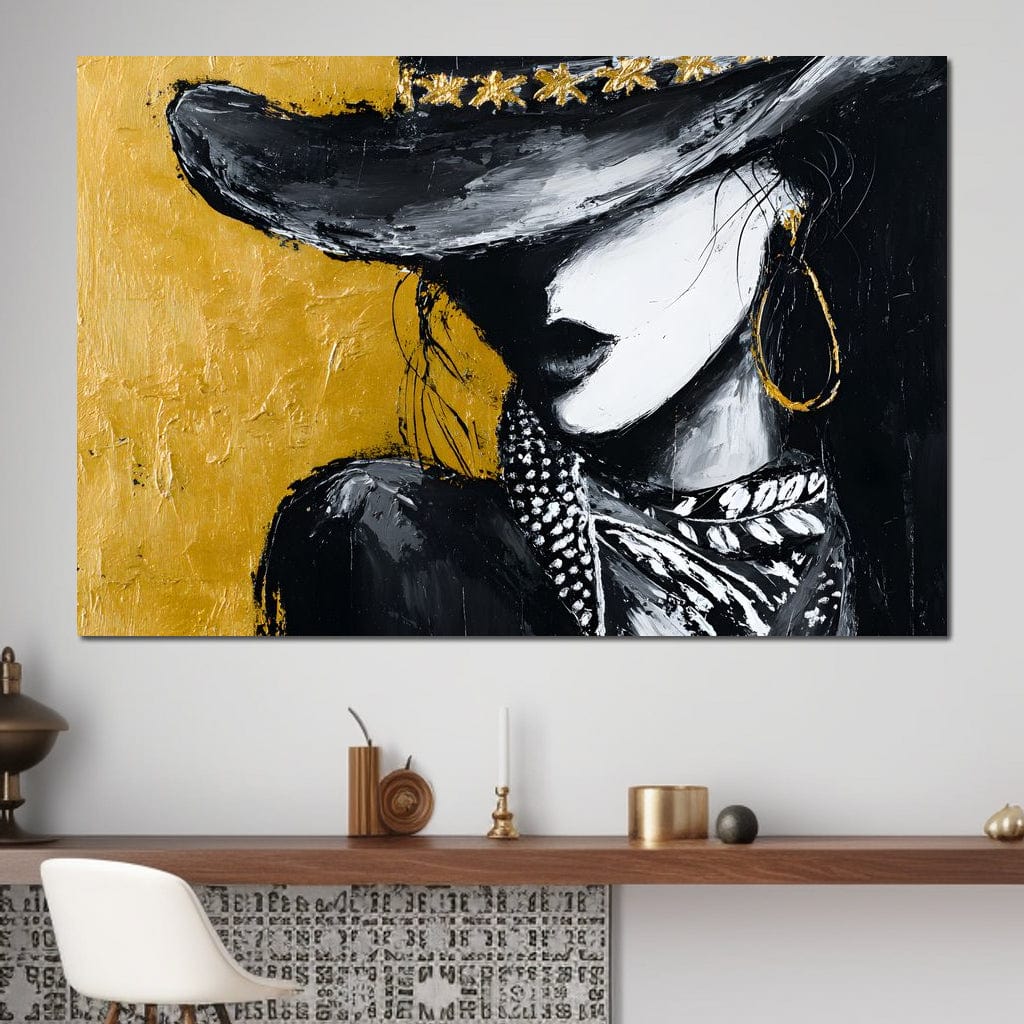 Golden Outlaw Shadow Portrait - Image 5