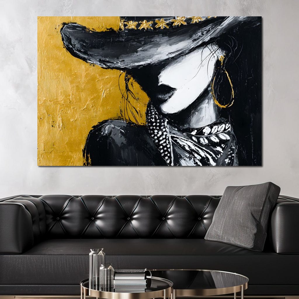 Golden Outlaw Shadow Portrait - Image 8