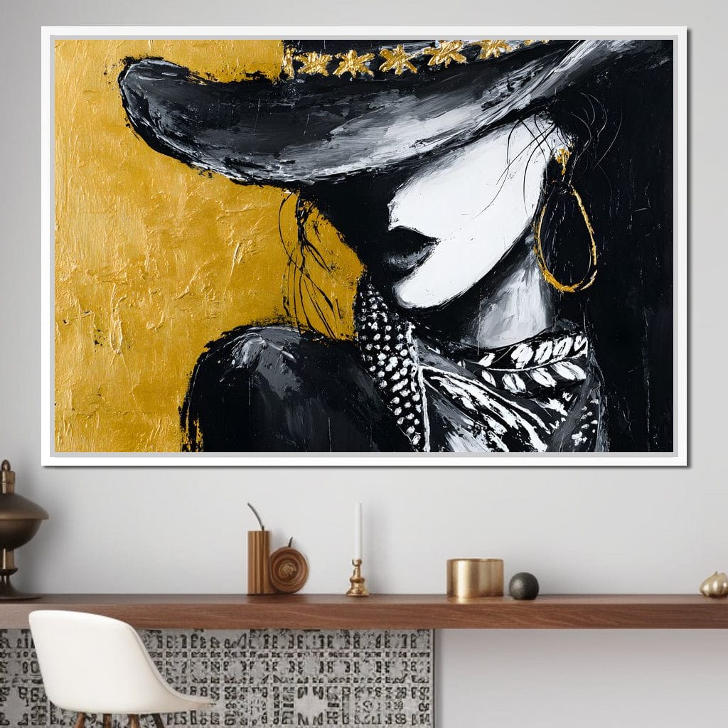 Golden Outlaw Shadow Portrait - Image 9