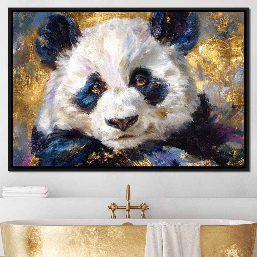Golden Panda Daydream Portrait - Image 2