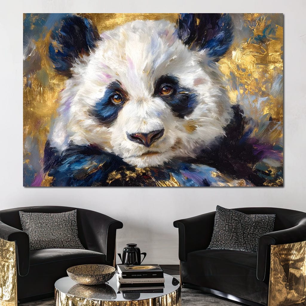 Golden Panda Daydream Portrait - Image 6