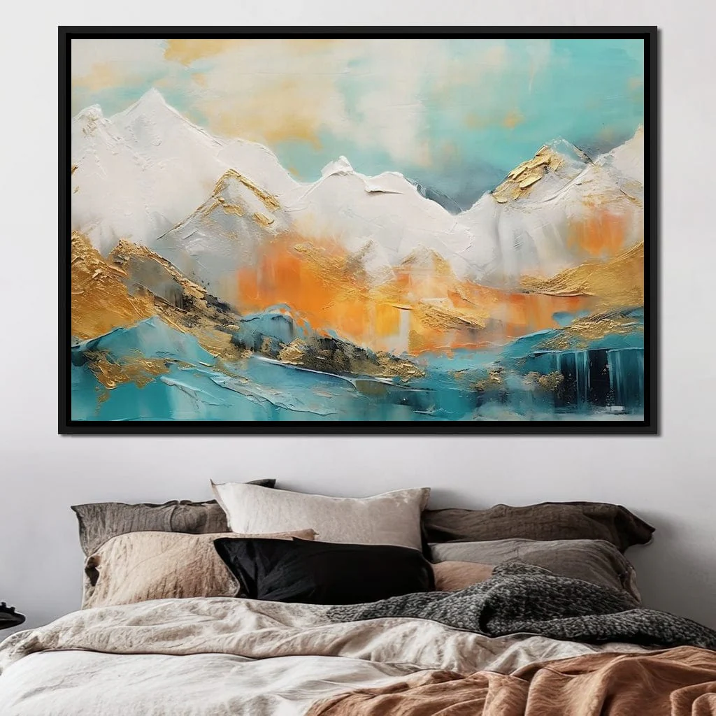Golden Peaks Dawn Mountain Escape - Image 9