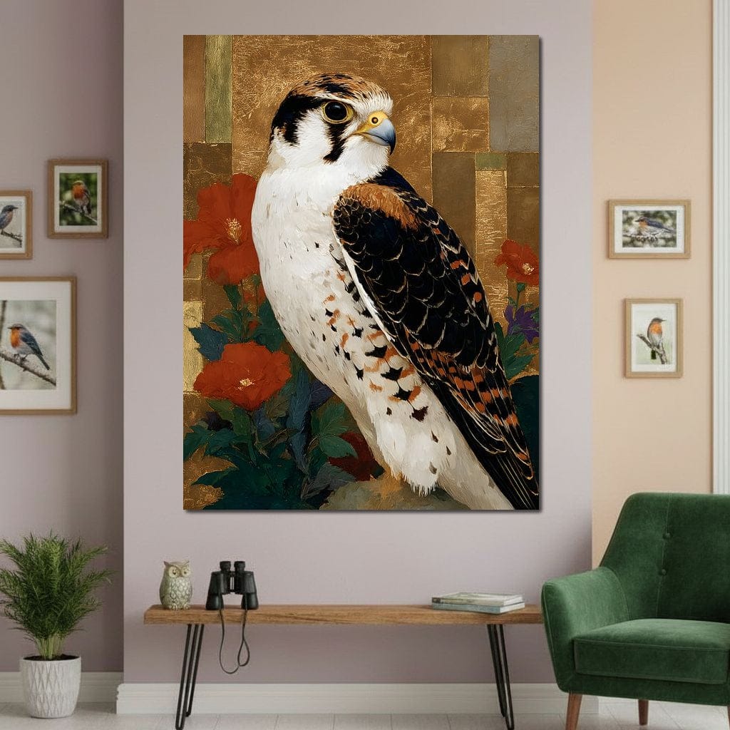 Golden Peregrine Elegance - Image 4