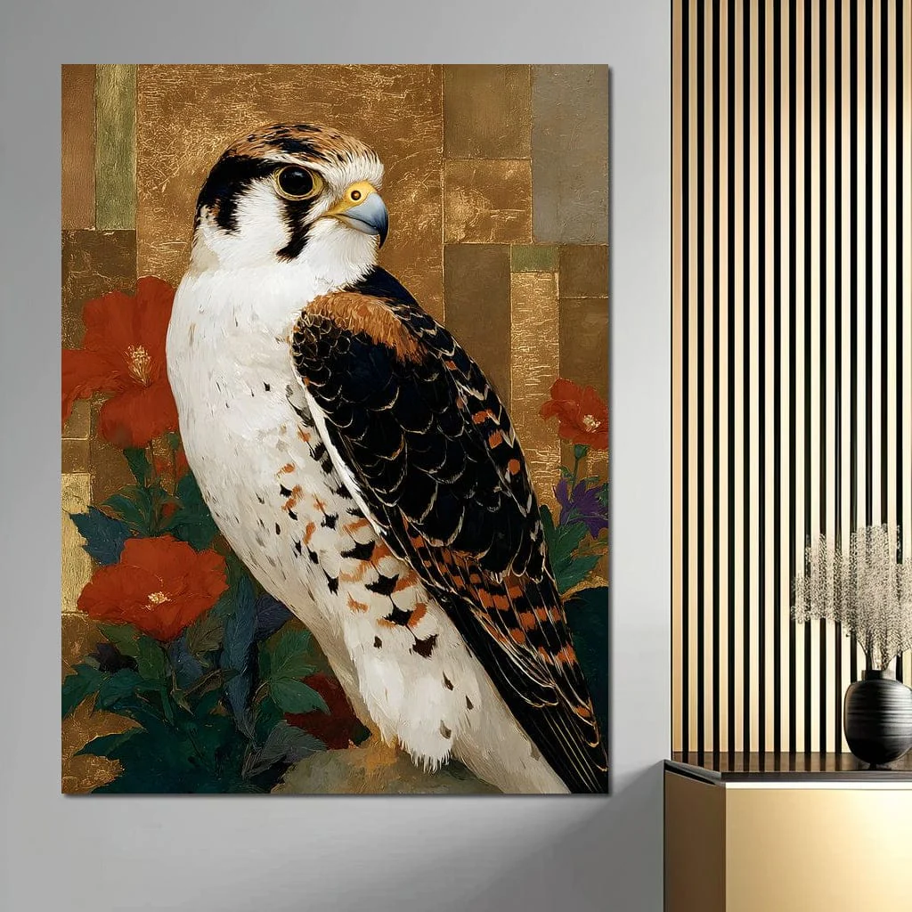 Golden Peregrine Elegance - Image 6