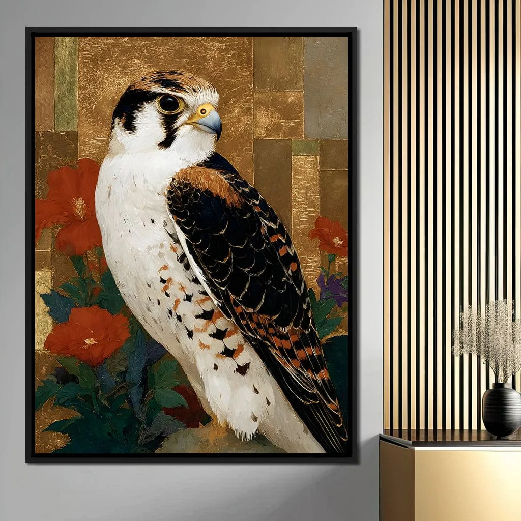 Golden Peregrine Elegance - Image 9