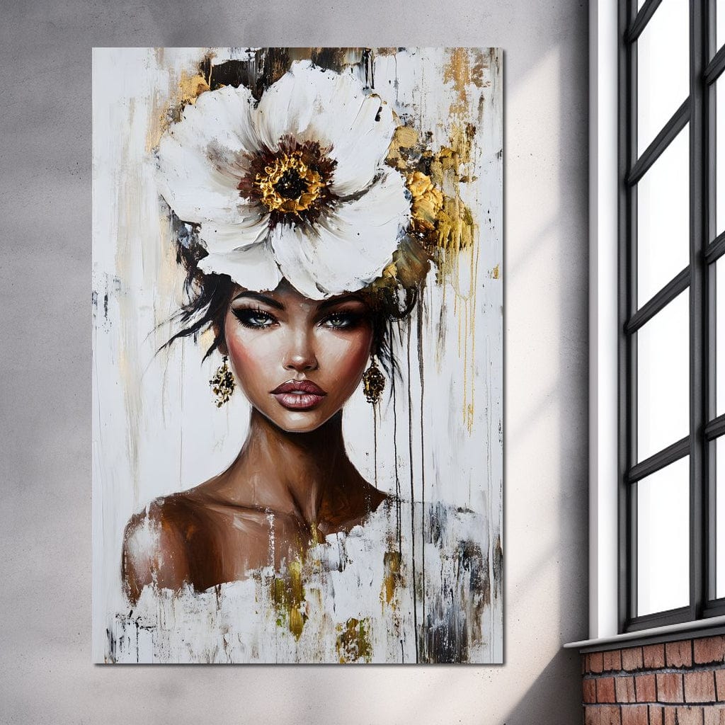 Golden Petal Elegance - Image 9