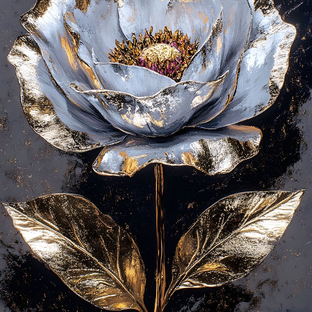 Golden Petal Radiance Symphony - Image 13