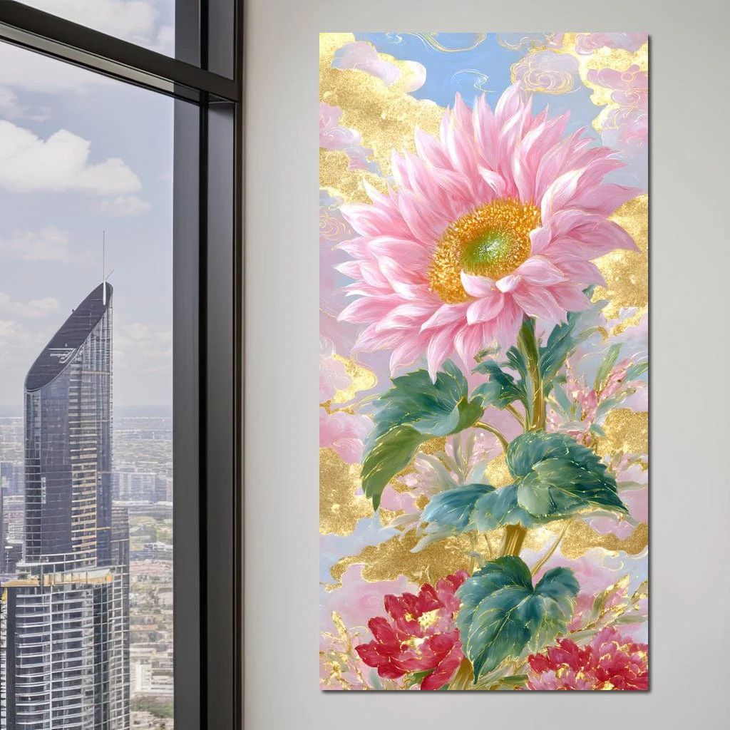 Golden Petal Reverie Blooming - Image 6