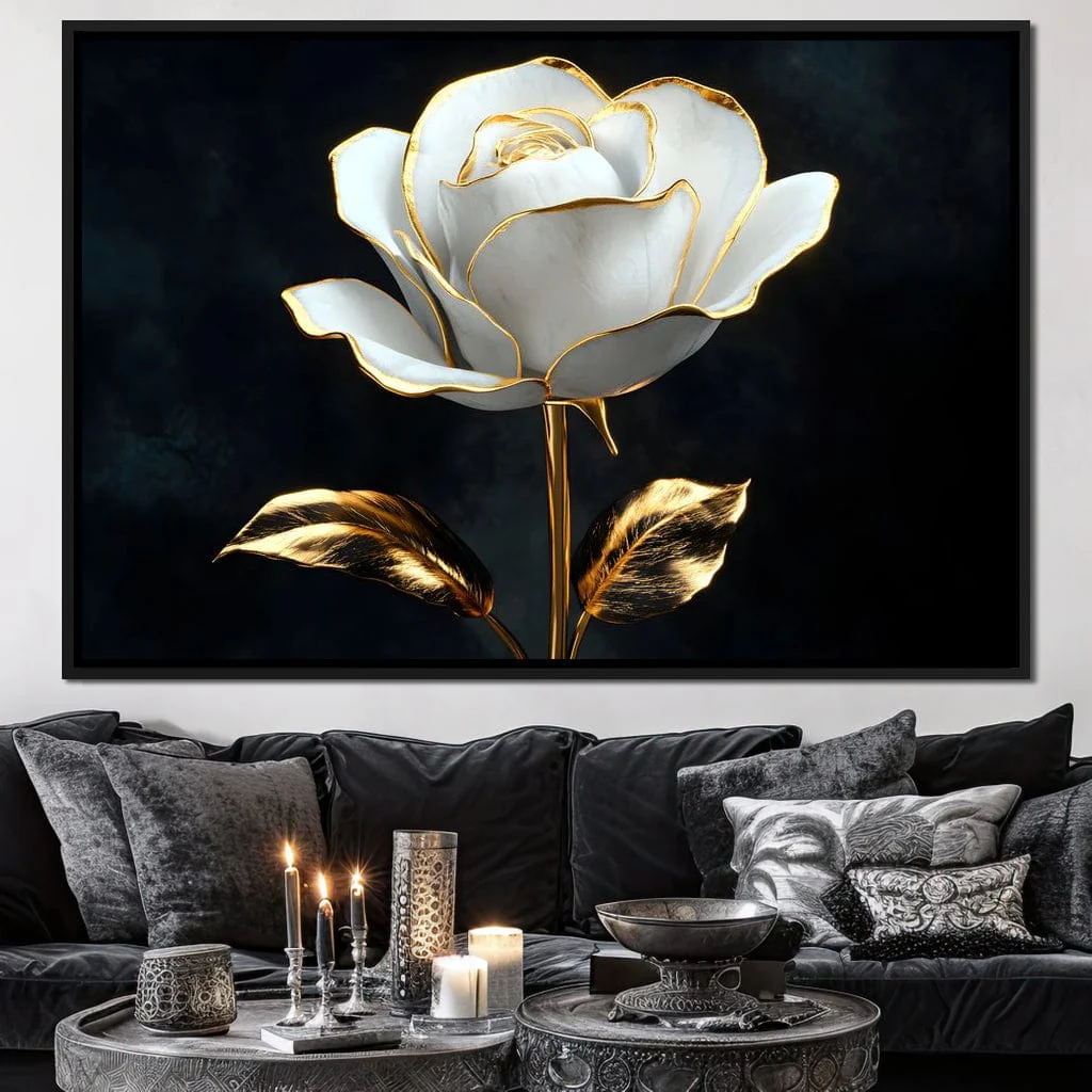Golden Petals Elegance