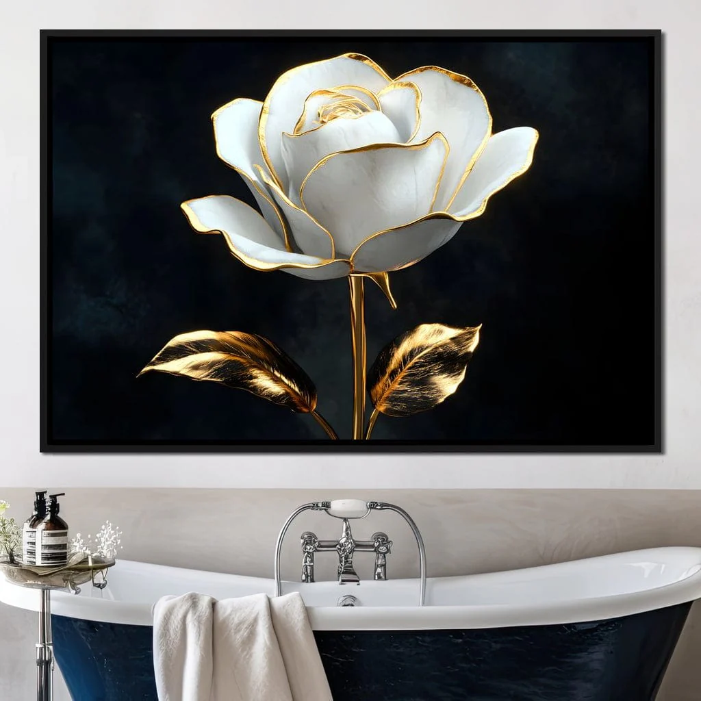 Golden Petals Elegance - Image 3