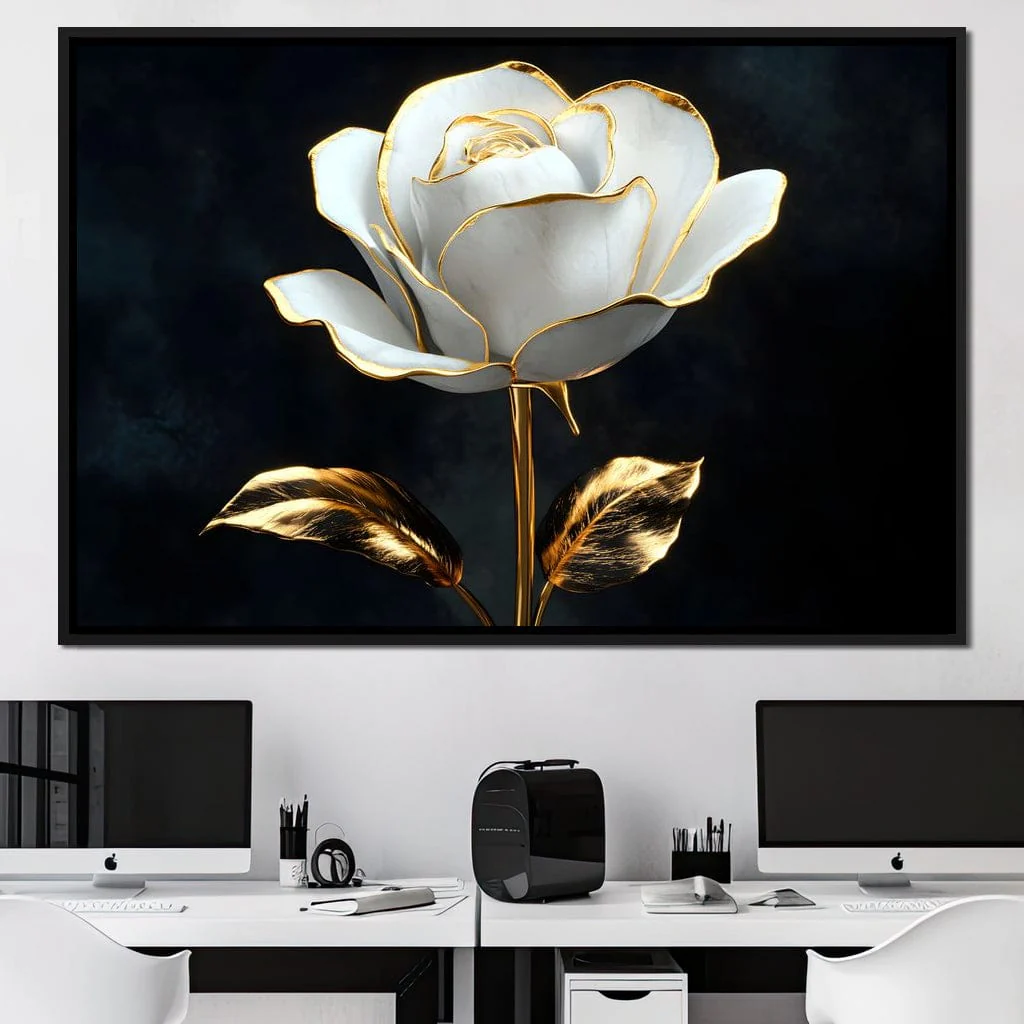 Golden Petals Elegance - Image 4