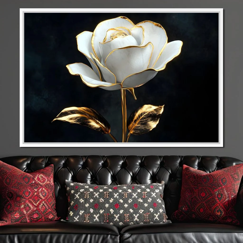 Golden Petals Elegance - Image 9