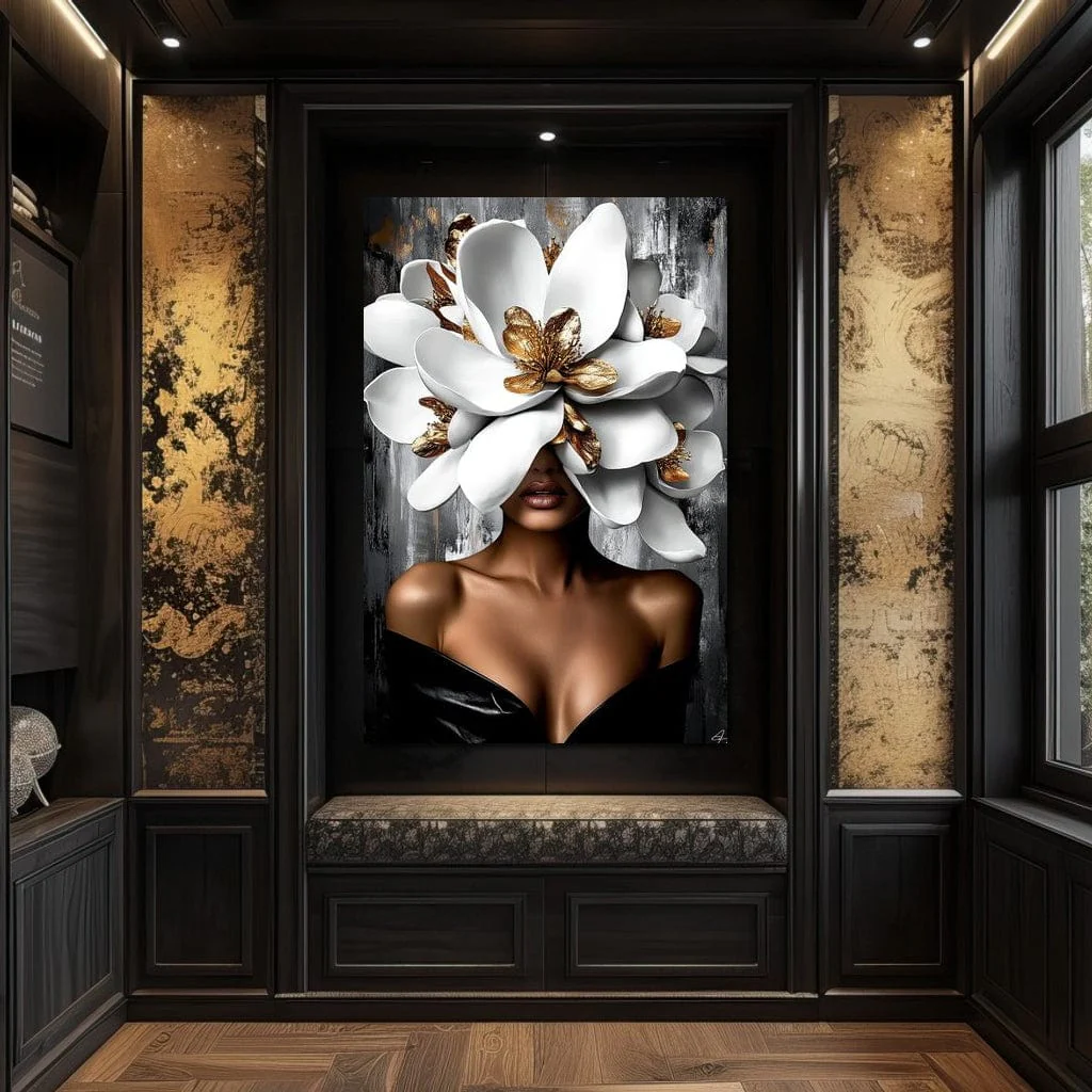 Golden & White Petals Elegance - Cole Williams - Image 10