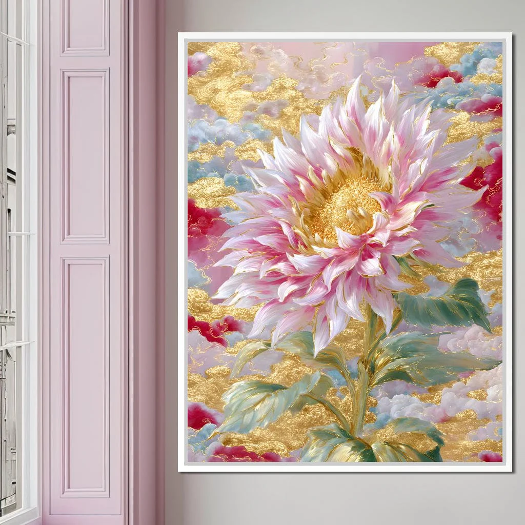 Golden Petals in Celestial Bloom - Image 10
