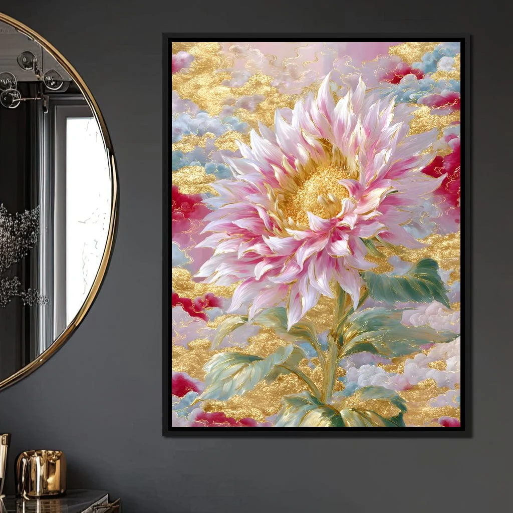 Golden Petals in Celestial Bloom - Image 8