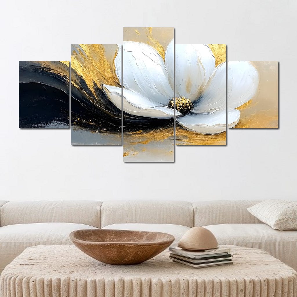 Golden Petals Onyx Dance - Image 14