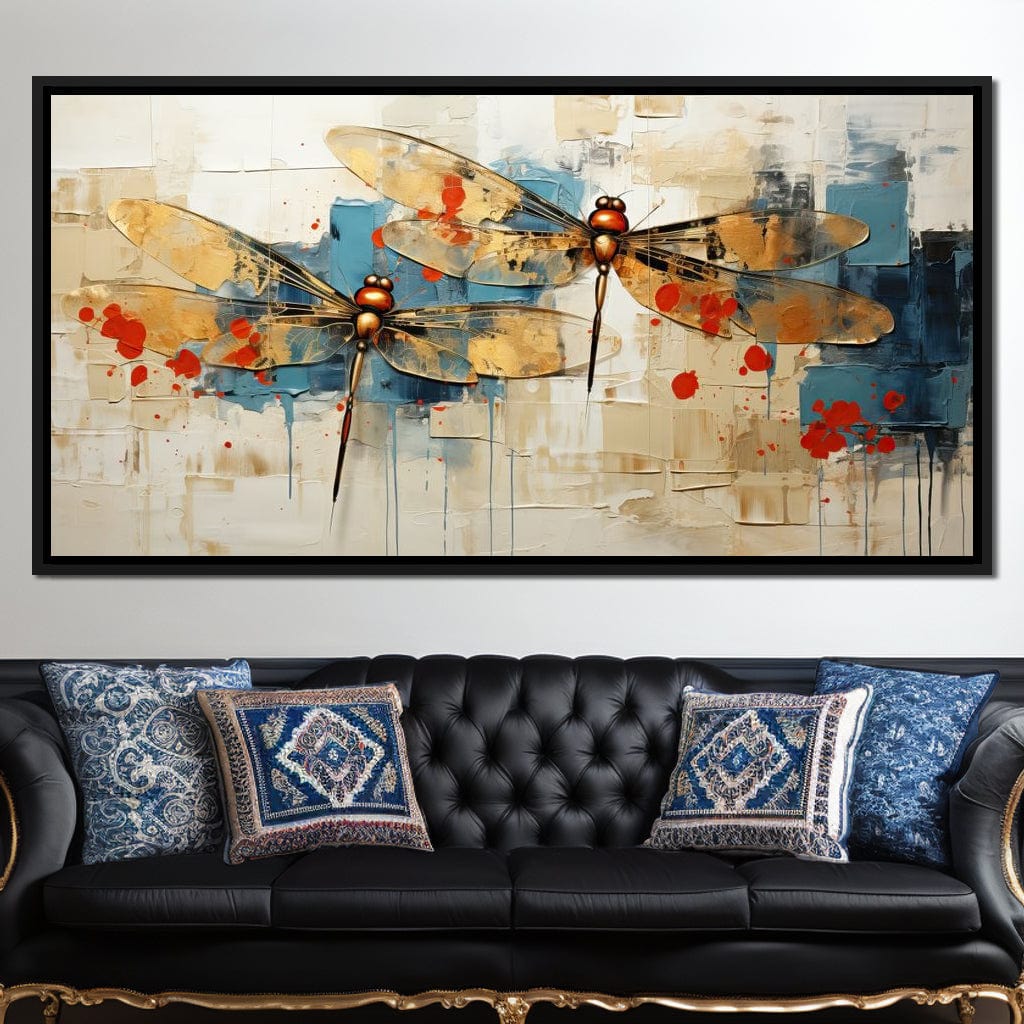 Golden Royal Geometric Dragonfly 05 - Wildrose Creations - Image 12