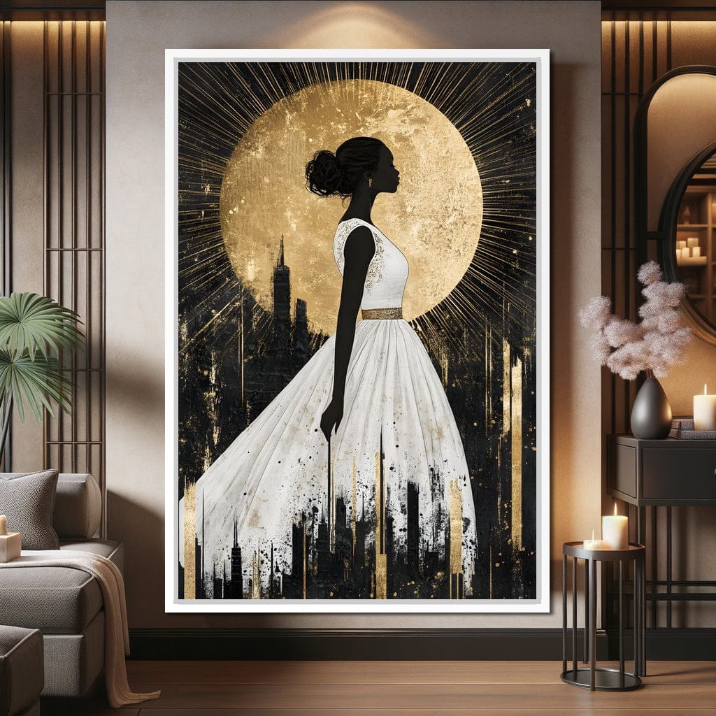Golden Silhouette City Radiance - Image 7