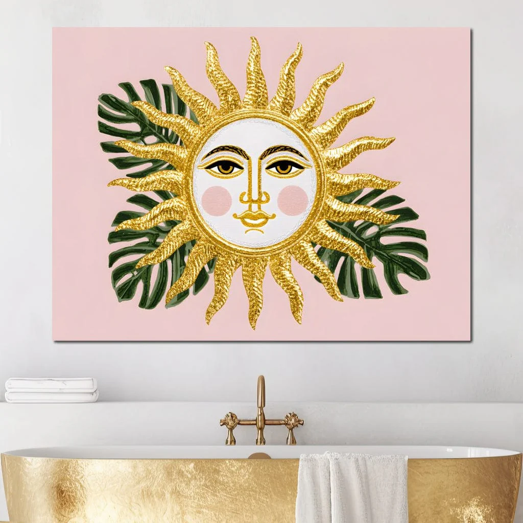 Golden Sunface Tropical Glow - Image 13