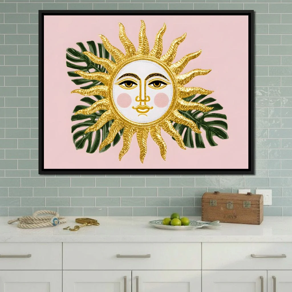 Golden Sunface Tropical Glow - Image 7