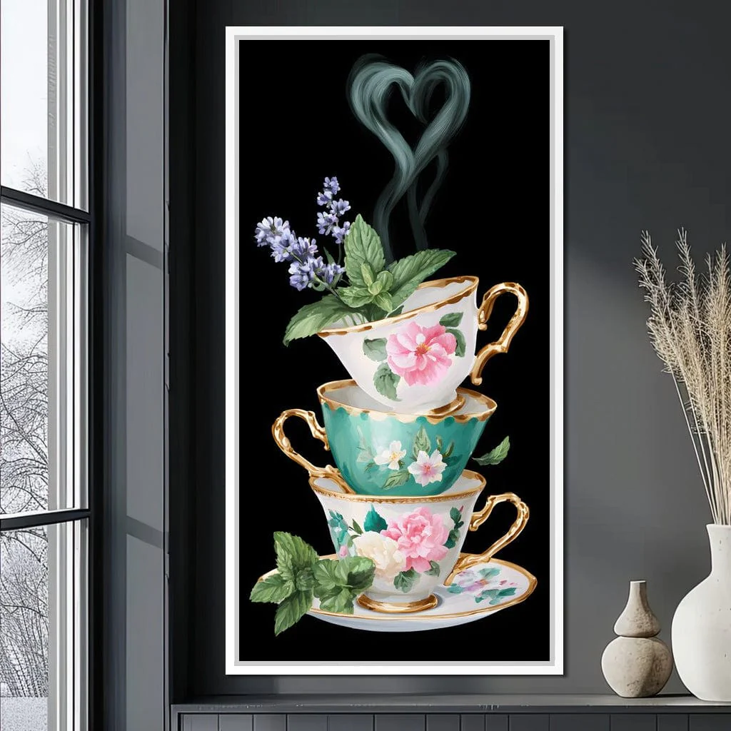 Golden Teacups Botanical Romance - Image 12