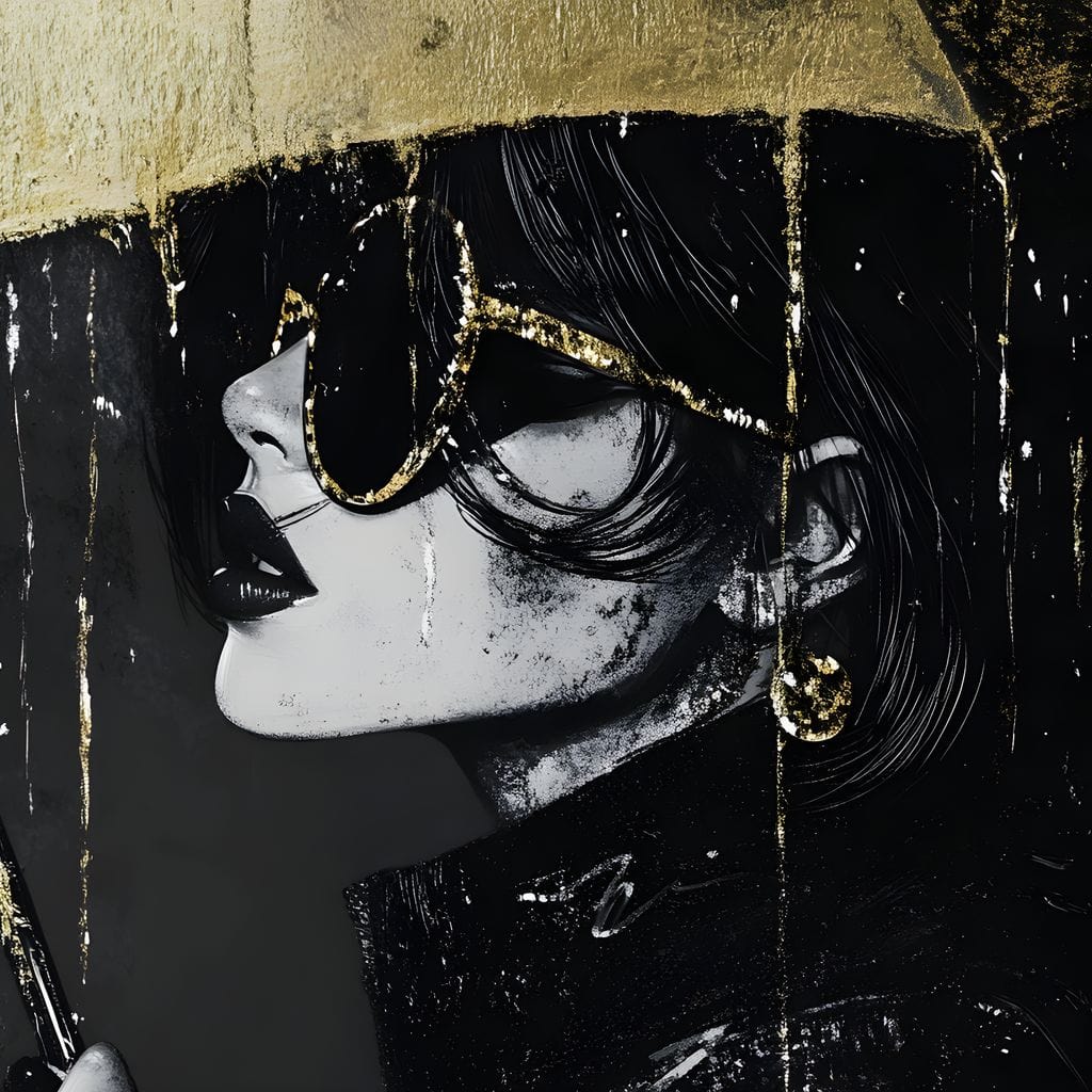 Golden Umbrella Women Enigma - Image 13