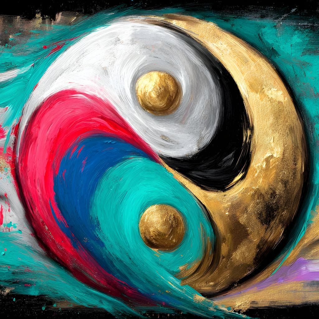 Golden Yinyang Energy Flow - Image 13