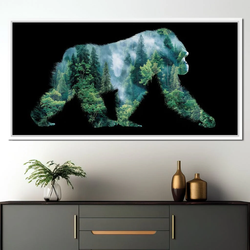 Gorilla Forest Double Exposure - Image 10
