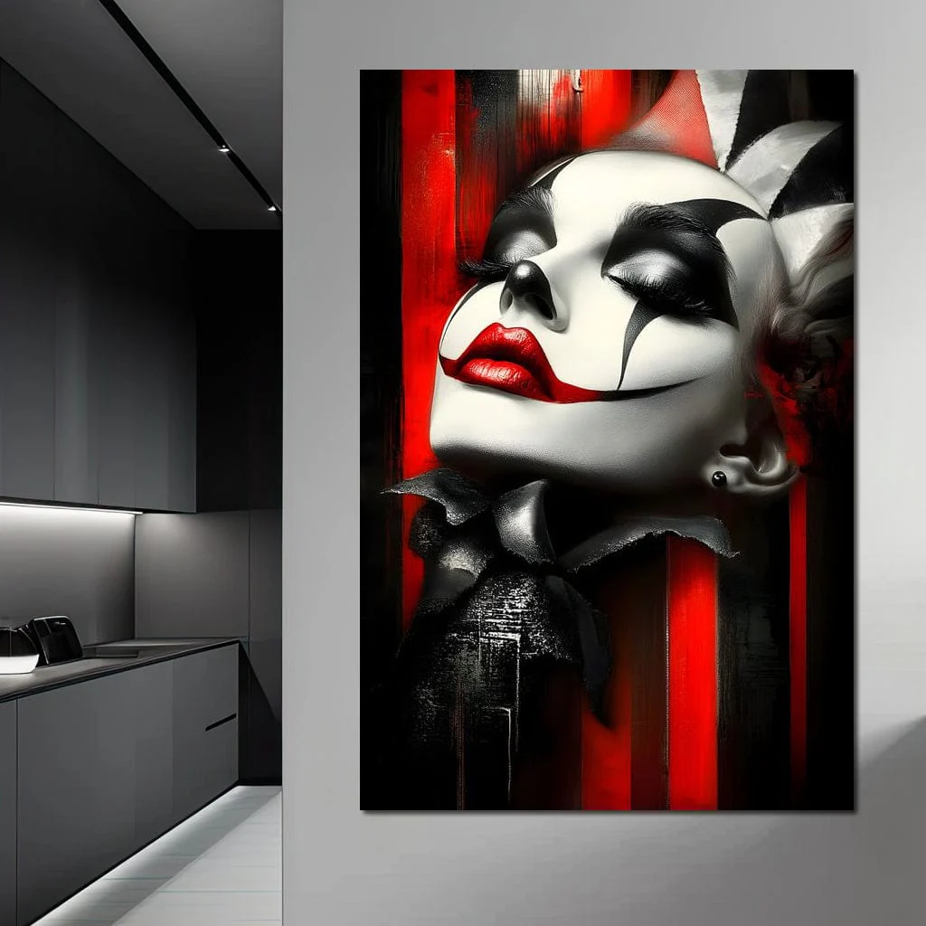 Gothic Harlequin Red Kiss - Image 7