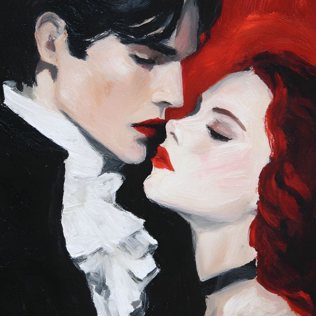 Gothic Lovers Midnight Kiss - Image 13