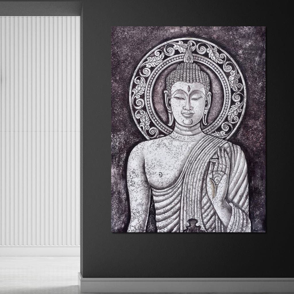 Grey Stone Buddha - Image 4
