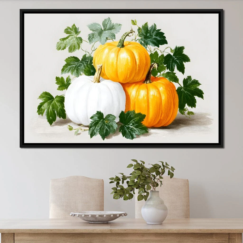 Harvest Pumpkin Trio Botanical - Image 3