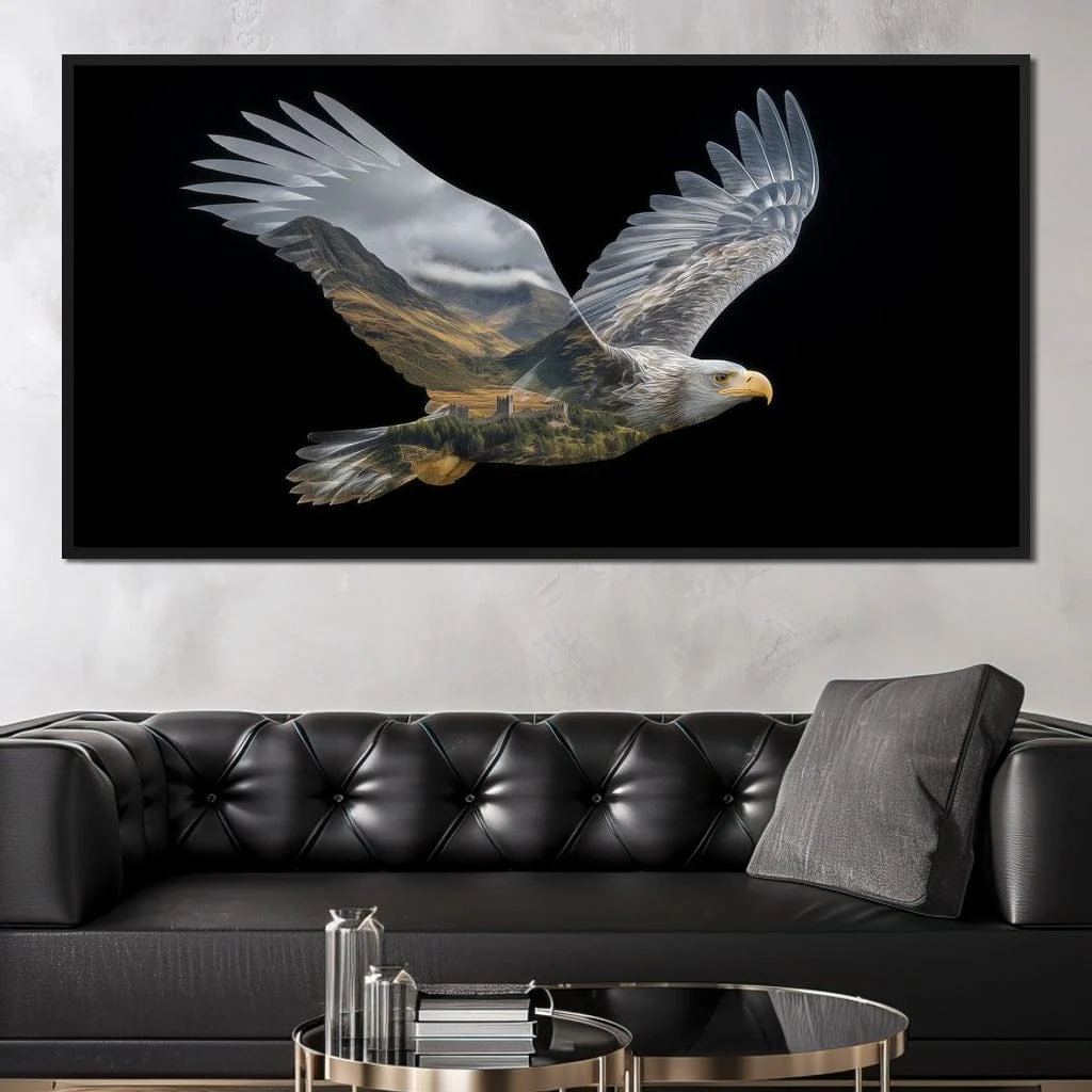 Highland Eagle Double Exposure - Image 5
