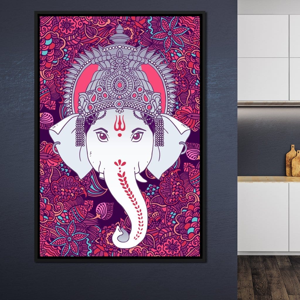 Hindu Lord Ganesha in Pink - Image 12