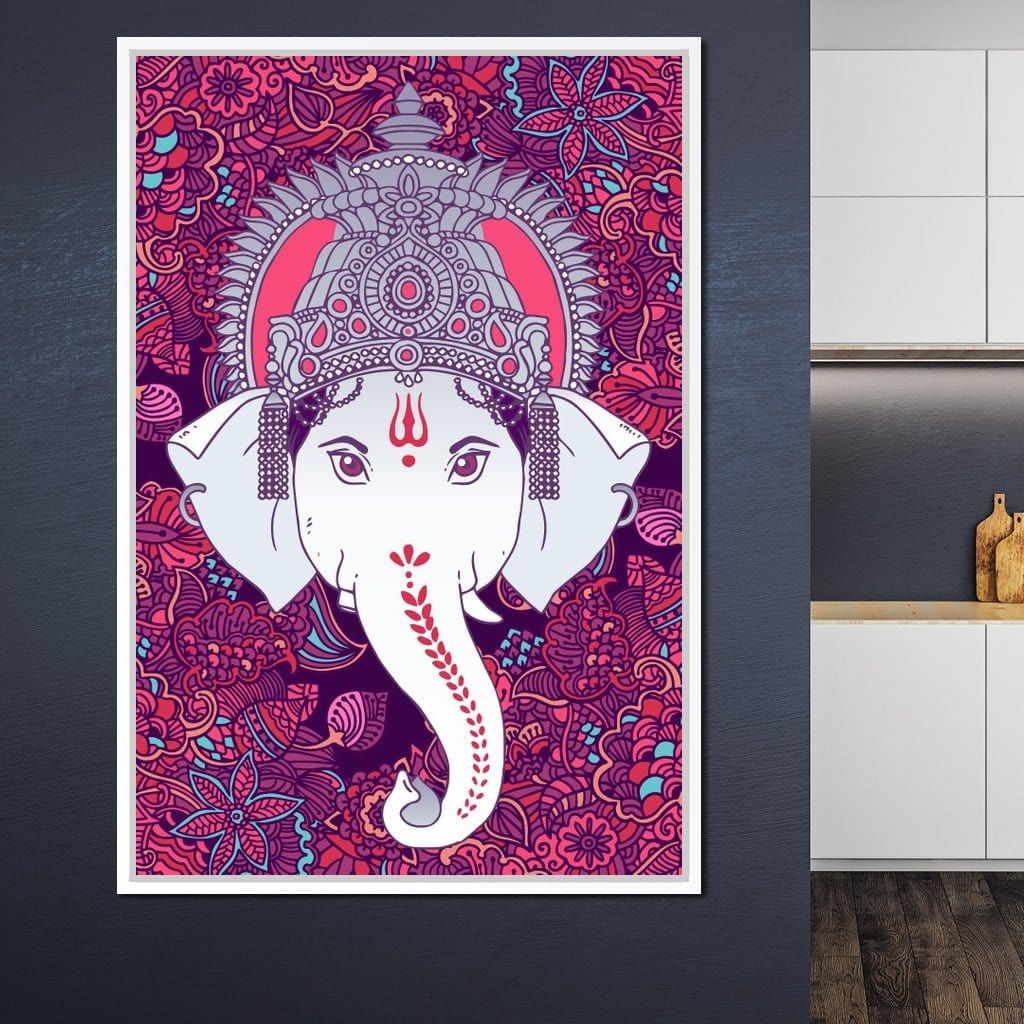 Hindu Lord Ganesha in Pink - Image 17