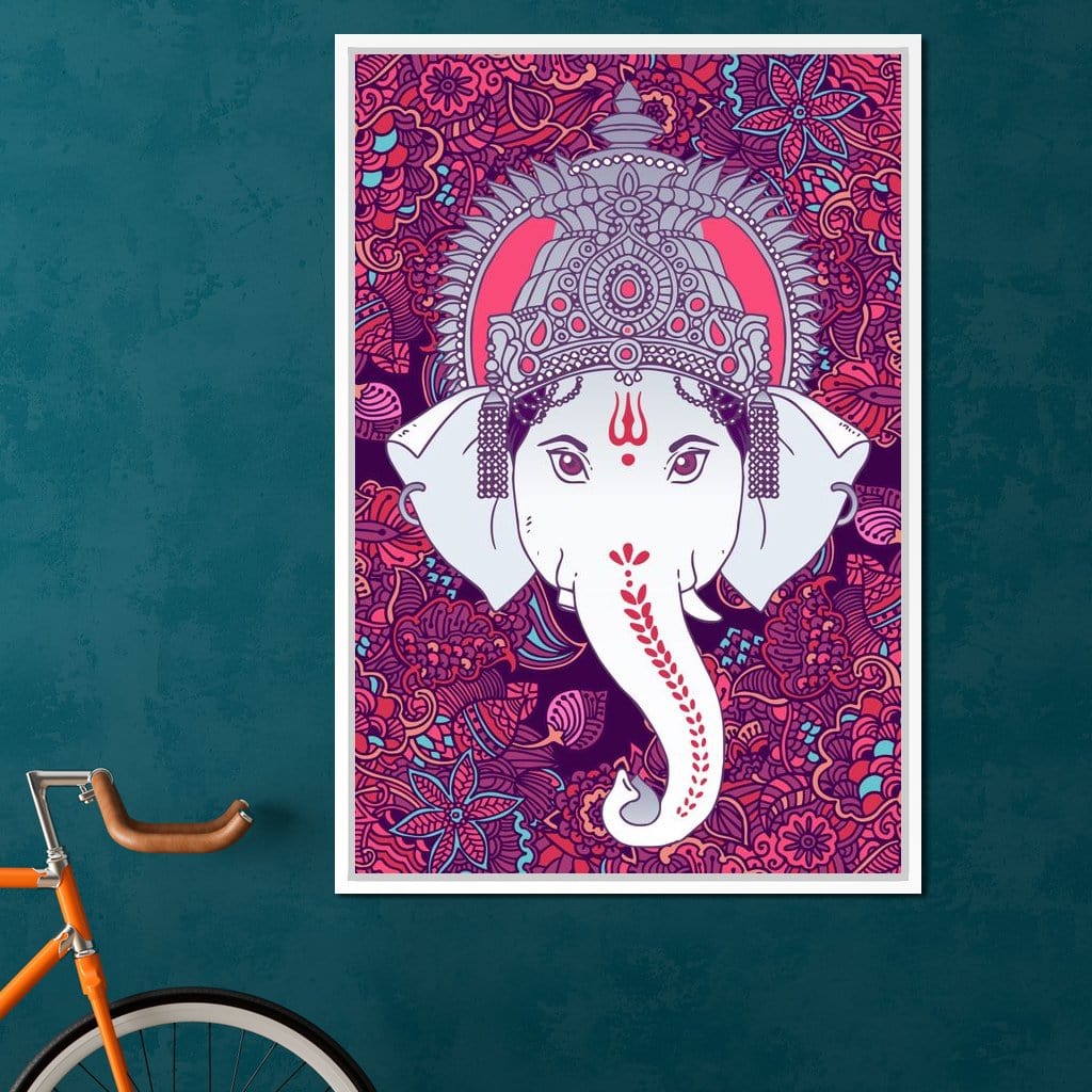 Hindu Lord Ganesha in Pink - Image 18