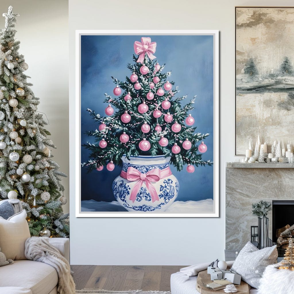 Holiday Fir With Pink Baubles - Image 13