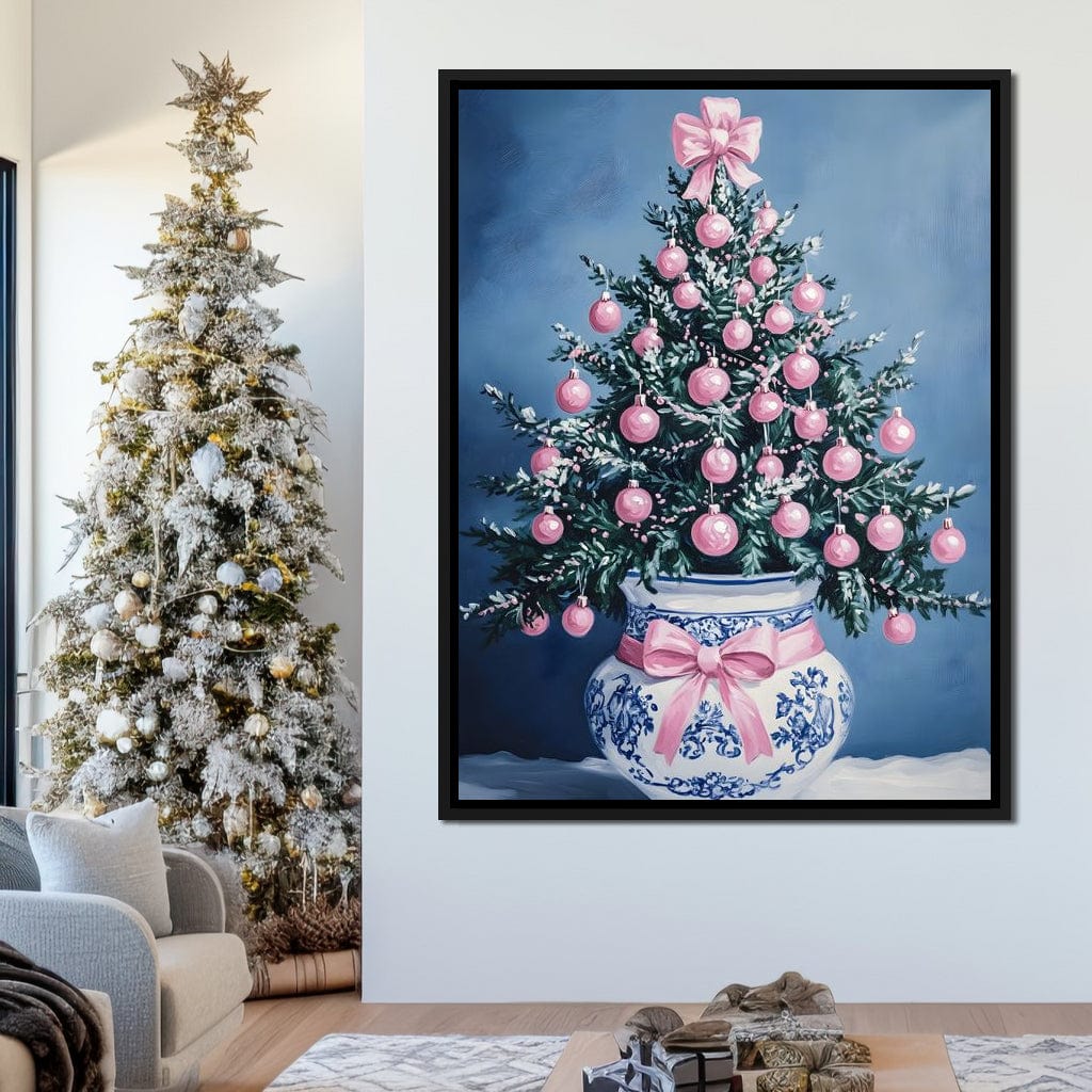 Holiday Fir With Pink Baubles - Image 3