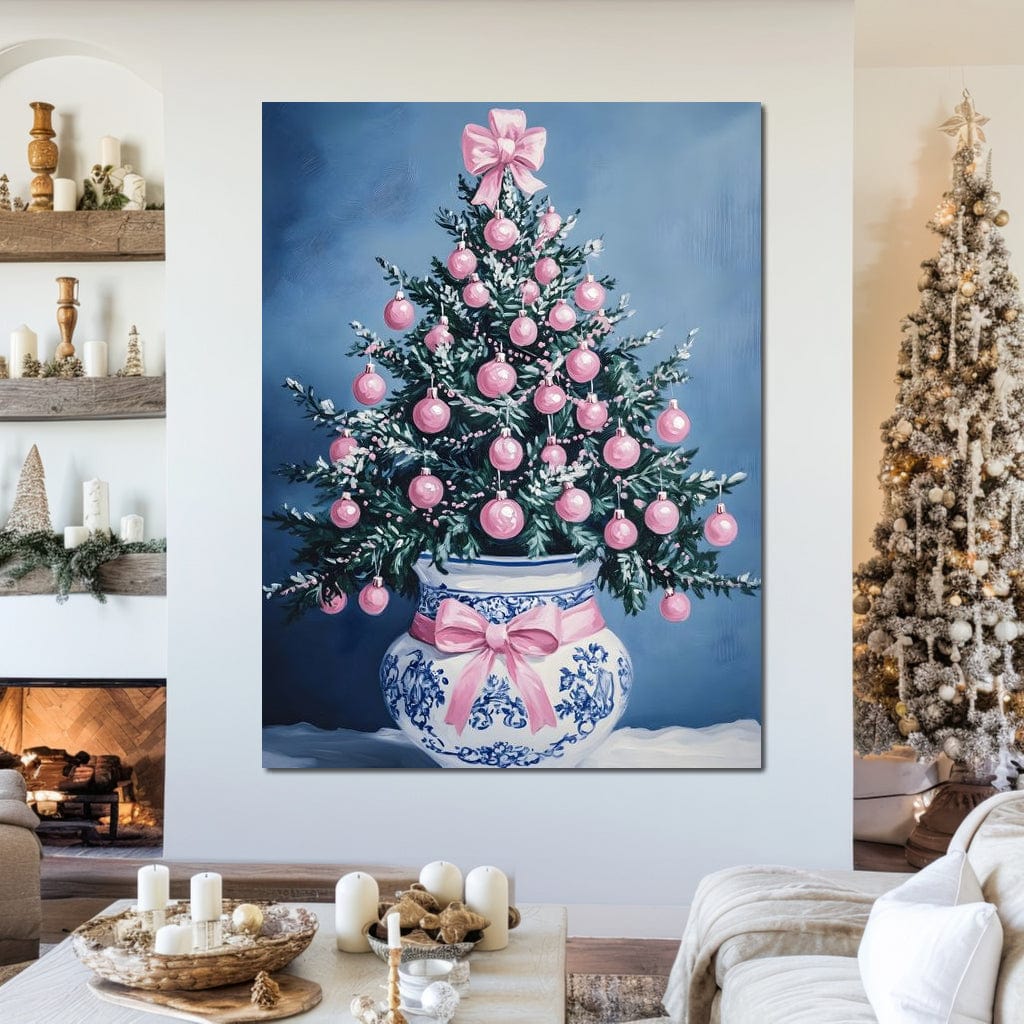 Holiday Fir With Pink Baubles - Image 7