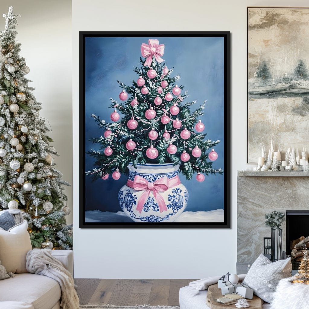 Holiday Fir With Pink Baubles - Image 9