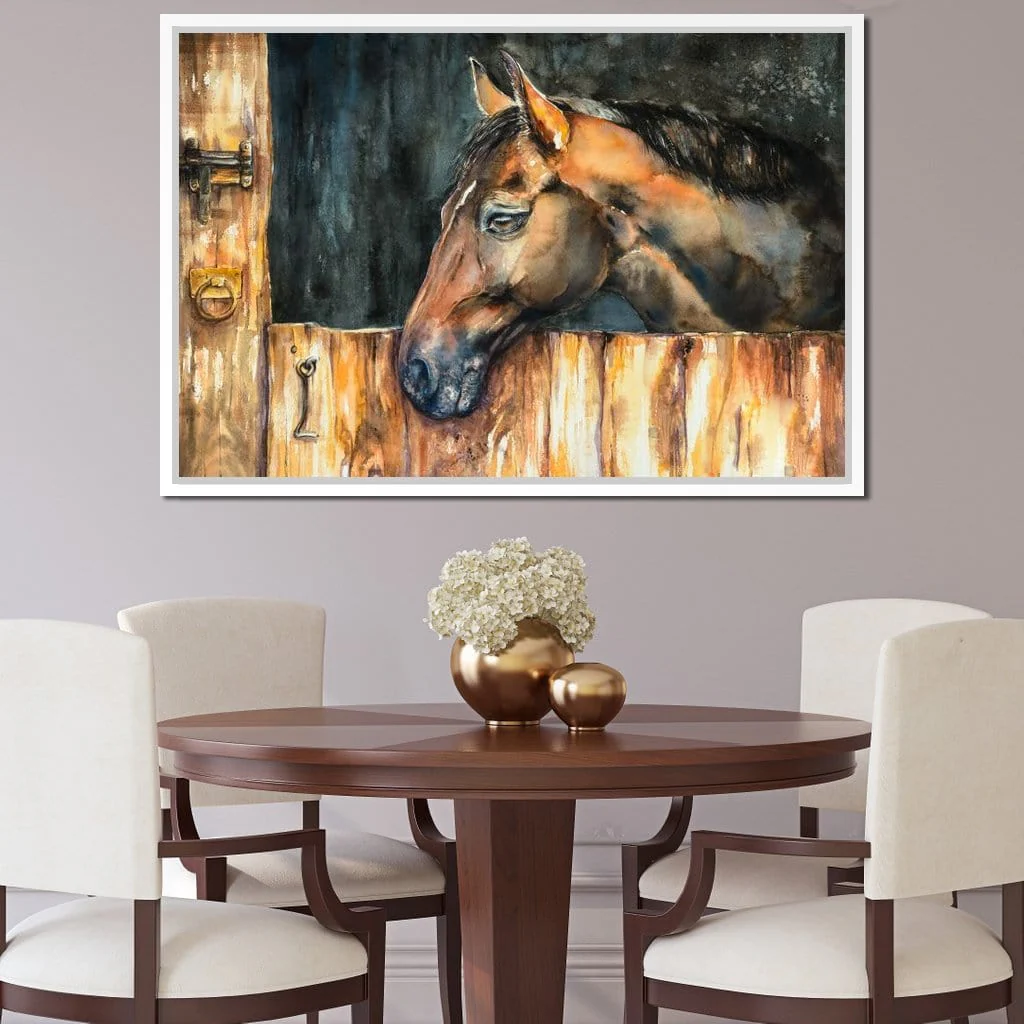 Horse in the Stable - Image 16