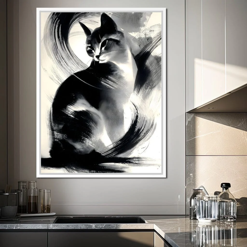 Inkbrush Noir Feline Reverie - Image 11