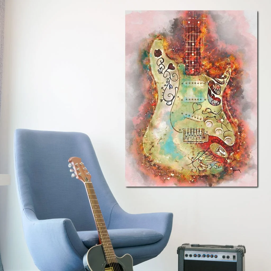 Jimi Hendrix's Guitar - Abraham Szomor - Image 3