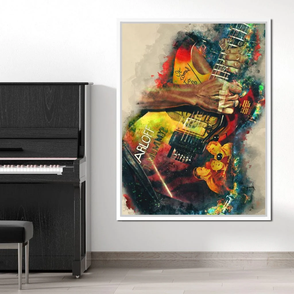 Kirk Hammett's Electric Guitar - Abraham Szomor - Image 12