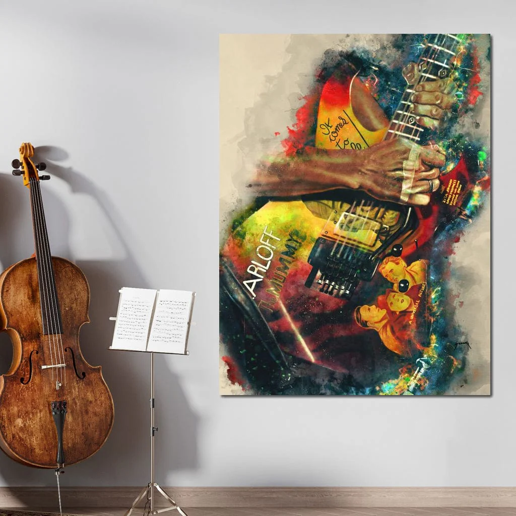 Kirk Hammett's Electric Guitar - Abraham Szomor - Image 6